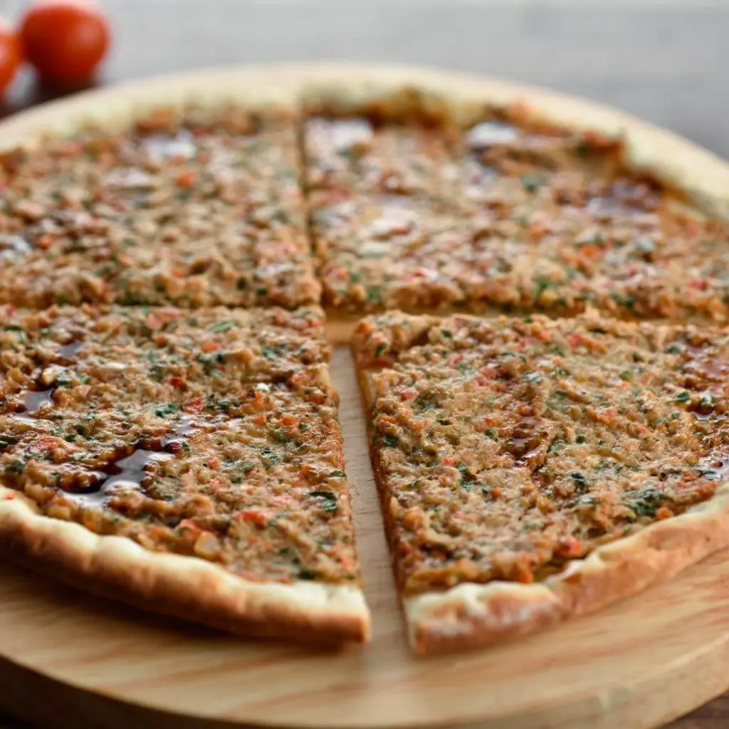 Meat Safiha Manoushe